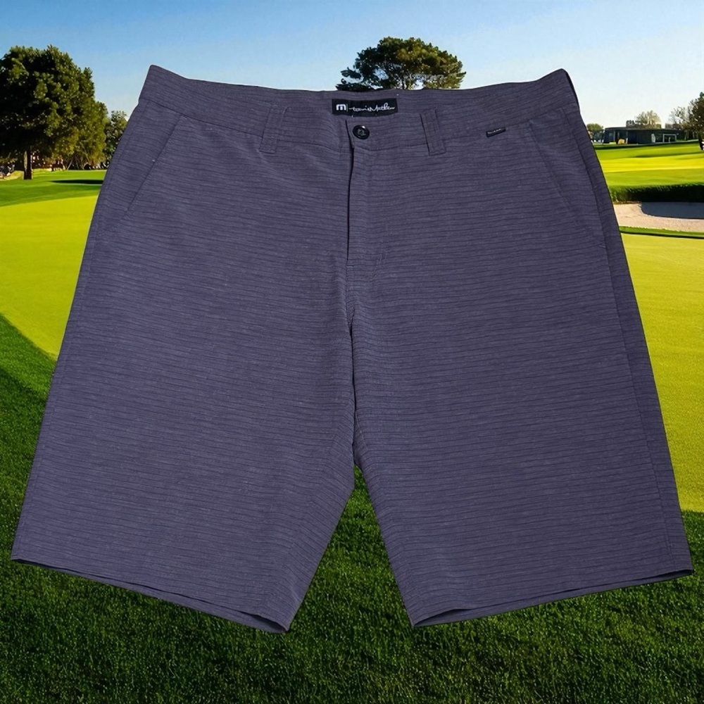 Travis Mathew Purple Athletic Shorts Golf Tennis Pickleball Outdoors 34‎
